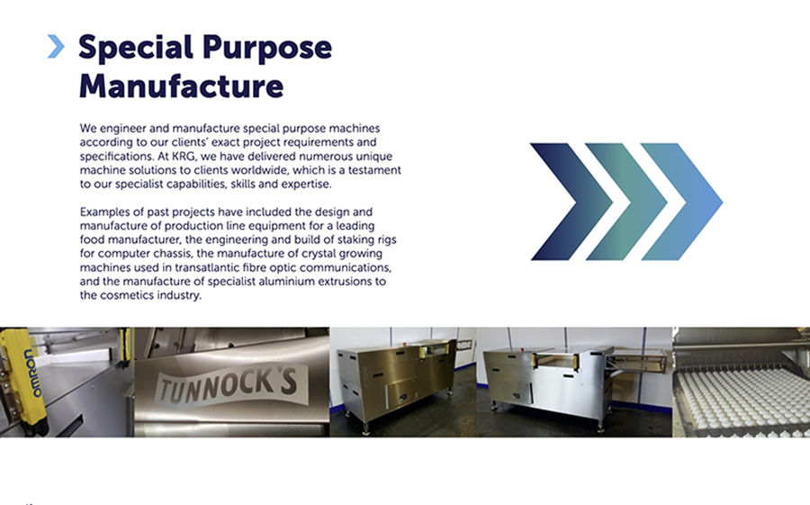 Background service image in blue